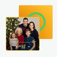 Load image into Gallery viewer, FridgeBeats Framed 4.0 Custom Music Photo Fridge Magnet – Personalized Christmas Gift for Family