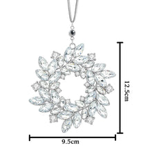 Load image into Gallery viewer, Personalized Photo Wreath Projection Ornament – Christmas Tree Decoration Gift