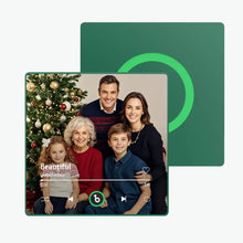 Load image into Gallery viewer, FridgeBeats Framed 4.0 Custom Music Photo Fridge Magnet – Personalized Christmas Gift for Family
