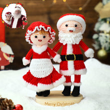 Load image into Gallery viewer, Full Body Custom Crochet Dolls – Personalized Handmade Mini Look-Alike Christmas Gifts
