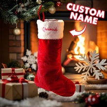 Load image into Gallery viewer, Personalized Christmas Stocking | Xmas Stockings Decoration
