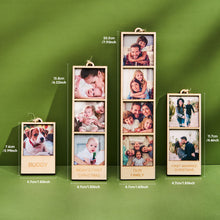 Load image into Gallery viewer, Personalized Photo Wooden Frame Ornament for Christmas Gifts
