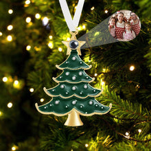 Load image into Gallery viewer, Personalized Projection Ornament Custom Photo Tree for Christmas Gifts
