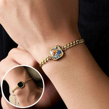 Load image into Gallery viewer, Personalized Temperature-Sensitive Photo Bracelet – Magic Color-Changing Men’s Bracelet