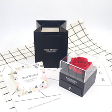 Load image into Gallery viewer, Rose Jewelry Gift Box with Greeting Card and Gift Bag

