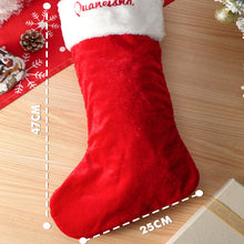 Load image into Gallery viewer, Personalized Christmas Stocking | Xmas Stockings Decoration
