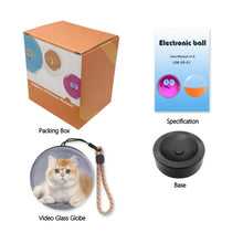 Load image into Gallery viewer, WiFi Glass Globe with Mobile App – Direct Video &amp; Photo Transfer Playable Gift
