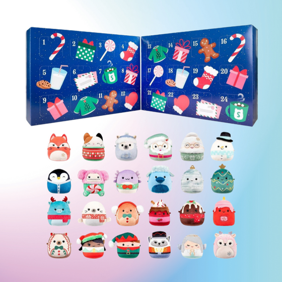 Cute Christmas Animal Advent Calendar Box – Surprise Holiday Gift for Kids