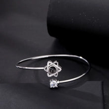 Load image into Gallery viewer, Custom Projection Bracelet – Personalized Photo Heart Jewelry Gift for Her