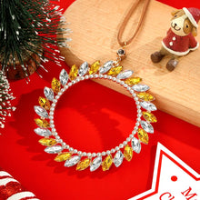 Load image into Gallery viewer, Personalized Photo Wreath Projection Ornament – Christmas Tree Decoration Gift
