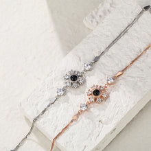 Load image into Gallery viewer, Personalized Projection Photo Bracelet – Custom Picture with Zircon Accents