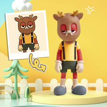 Load image into Gallery viewer, Custom 2-Person 3D Mini Figure from Photo – Personalized Couple Toy Gift
