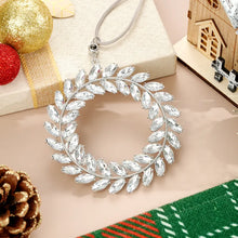 Load image into Gallery viewer, Personalized Photo Wreath Projection Ornament – Christmas Tree Decoration Gift
