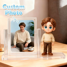 Load image into Gallery viewer, Custom 1 Person 3D Mini Figure – Personalized Toy Figure from Photo Gift
