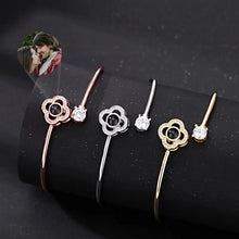 Load image into Gallery viewer, Custom Projection Bracelet – Personalized Photo Heart Jewelry Gift for Her