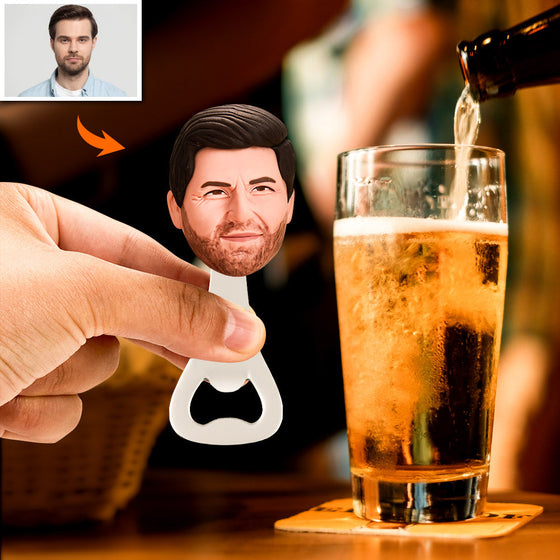 Personalized Custom Bobblehead Bottle Opener