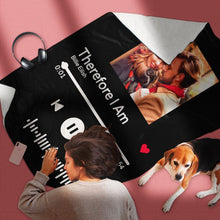 Load image into Gallery viewer, Custom Scannable Music Code Photo Fleece Blanket – 4 Colors