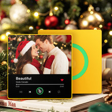 Load image into Gallery viewer, FridgeBeats Framed 4.0 Personalized Photo Music Fridge Magnet – Playable Song Gift for Lover
