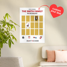 Load image into Gallery viewer, Personalized Scratch-Off Bucket List Poster – Custom Gift for Couple