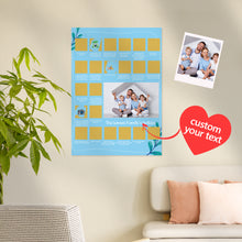 Load image into Gallery viewer, Personalized Scratch-Off Bucket List Poster – Custom Gift for Couple
