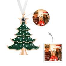 Load image into Gallery viewer, Personalized Projection Ornament Custom Photo Tree for Christmas Gifts
