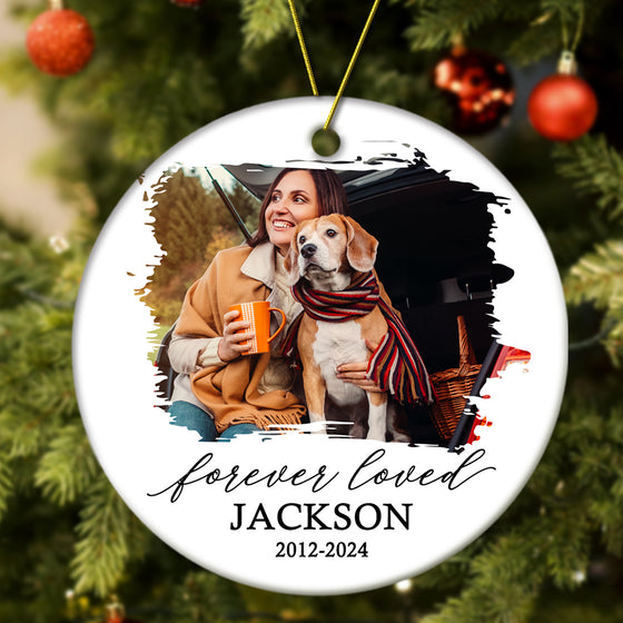 Personalized Memorial Pet Christmas Ornament