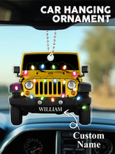 Load image into Gallery viewer, Personalized Acrylic Car Ornament with Name for Christmas Gift
