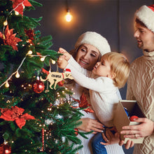 Load image into Gallery viewer, Personalized Pooping Pooches Dog Christmas Ornament – Funny Holiday Gift
