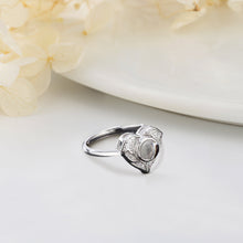 Load image into Gallery viewer, I Love You in 100 Languages – Photo Projection Angel Wings Heart Ring