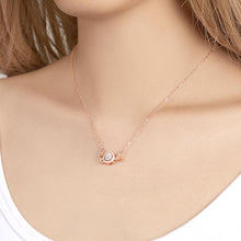 Load image into Gallery viewer, Custom Love Projection Necklace – Personalized Picture Jewelry Silver
