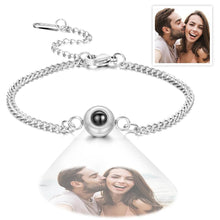 Load image into Gallery viewer, Custom Projection Bracelet – Anniversary Fashion Titanium Steel Gift