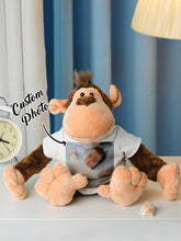 Load image into Gallery viewer, Personalized Animal Plush Stuffed Toy – Baby Birth Announcement Gift
