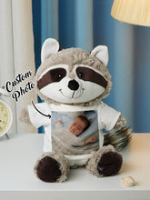 Load image into Gallery viewer, Personalized Animal Plush Stuffed Toy – Baby Birth Announcement Gift
