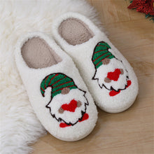 Load image into Gallery viewer, Faceless Dwarf Christmas Cotton Slippers – Cozy Holiday Home Shoes
