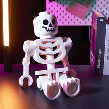 Load image into Gallery viewer, 3D Printed Giant White Skeleton Figure – Enchanting Collectible &amp; Whimsical Home Decor Gift
