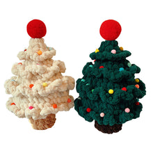 Load image into Gallery viewer, Crochet Christmas Tree Handmade Knitted Ornament – Christmas Day Gift
