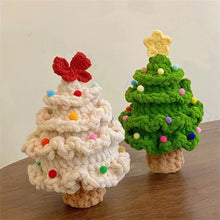 Load image into Gallery viewer, Crochet Christmas Tree Handmade Knitted Ornament – Christmas Day Gift
