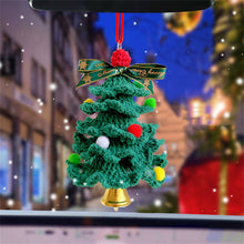 Load image into Gallery viewer, Crochet Christmas Tree Handmade Knitted Ornament – Christmas Day Gift
