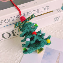 Load image into Gallery viewer, Crochet Christmas Tree Handmade Knitted Ornament – Christmas Day Gift
