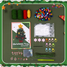 Load image into Gallery viewer, Christmas Tree DIY Crochet Kit for Beginners –Gift for Adults &amp; Kids
