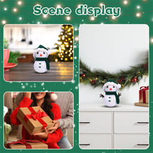 Load image into Gallery viewer, Christmas Snowman DIY Crochet Kit for Beginners – Gift for Adults &amp; Kids

