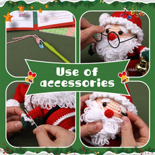 Load image into Gallery viewer, Christmas Santa DIY Crochet Kit for Beginners | Gifts for Adults and Kids

