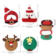 Load image into Gallery viewer, Christmas Donut DIY Crochet Kit for Beginners | Gifts for Adults and Kids
