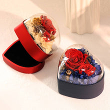 Load image into Gallery viewer, Rose Heart Jewelry Gift Box – Valentine’s Gift for Her

