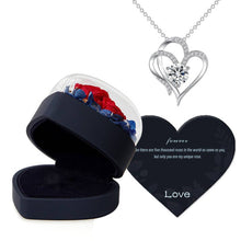 Load image into Gallery viewer, Rose Heart Jewelry Gift Box – Valentine’s Gift for Her
