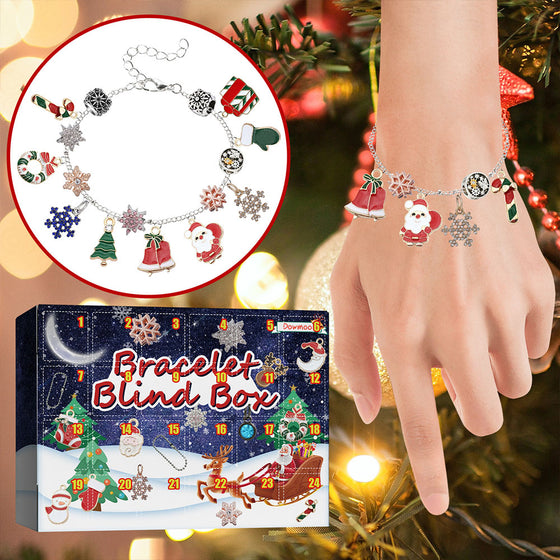 Christmas Advent Calendar – DIY Bracelet Gift Box with 24 Surprise Frames
