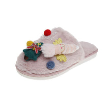 Load image into Gallery viewer, Christmas Slippers Christmas Tree Angel Comfortable Slippers
