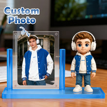 Load image into Gallery viewer, Custom 1 Person 3D Mini Figure – Personalized Toy Figure from Photo Gift
