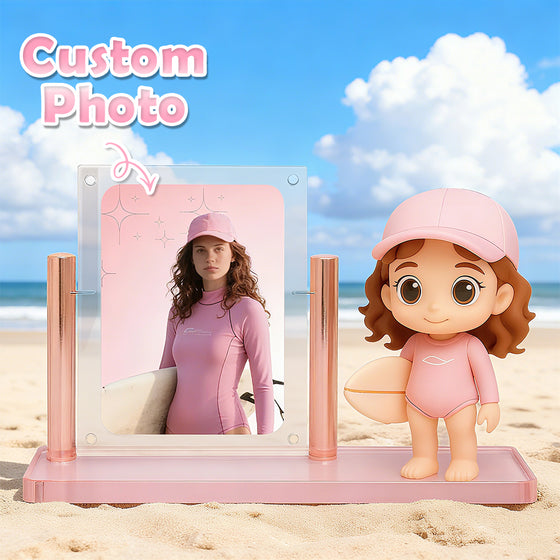 Custom 1 Person 3D Mini Figure – Personalized Toy Figure from Photo Gift