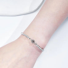 Load image into Gallery viewer, Custom Photo Projection Bracelet – All-Diamond Fashion Gift for Her